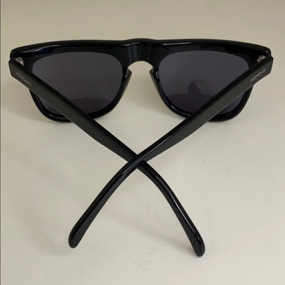 Komono Sunglasses Bennet Glossy Black New